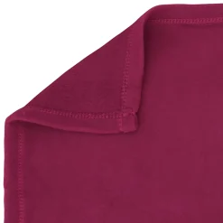 Couverture polaire 220x240 cm Isba violet Prune 100% Polyester 320g/m2 non-feu