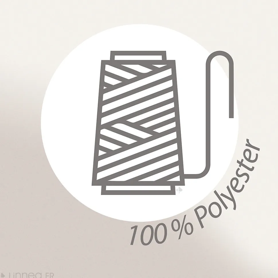 Couverture polaire 180x220 cm Isba gris Acier 100% Polyester 320g/m2 non-feu