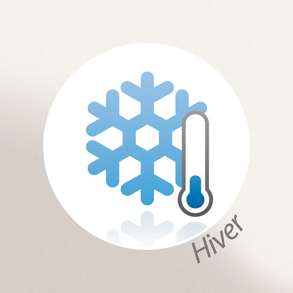 Couverture polaire 240x260 cm Isba Sable 100% Polyester 320g/m2 non-feu