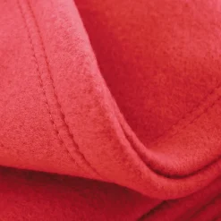 Couverture polaire 220x240 cm Isba Fraise 100% Polyester 320g/m2 non-feu