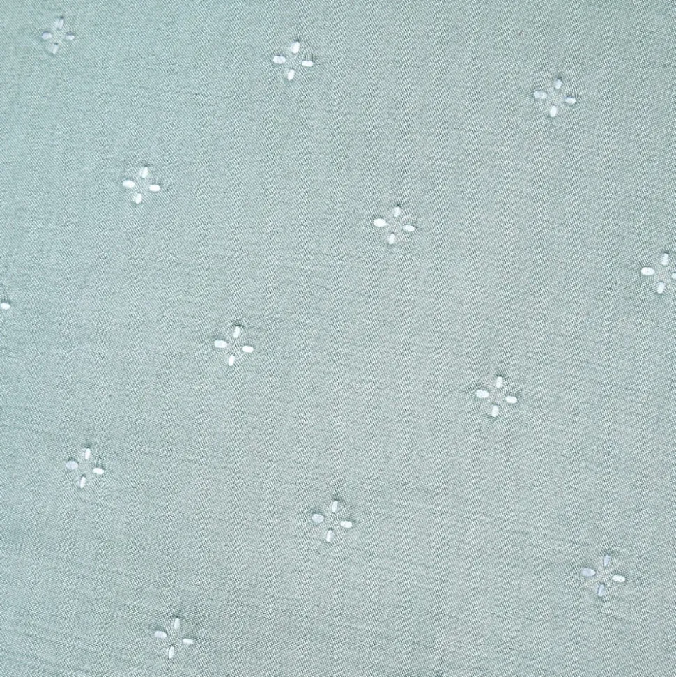 Couvre lit boutis réversible 240x220 avec 2 taies coloris vert