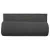 Couvre lit matelassé microfibre lavée "Céleste" toutes dimensions Vent du sud - Céleste Anthracite - 220 x 240 cm pour lit 2 place