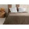 Couvre lit velours gaufré - 180x240cm - Taupe