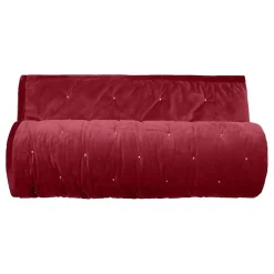 Couvre lit velours matelassé surpiqué "Gipsy" toutes dimensions Vent du sud - Gipsy Pourpre - 220 x 240 cm pour lit 2 places