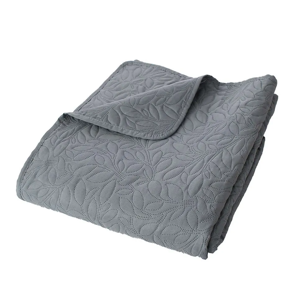 Couvre-lit à dessin floral - 240 x 220 cm