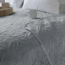 Couvre-lit à dessin floral - 240 x 220 cm