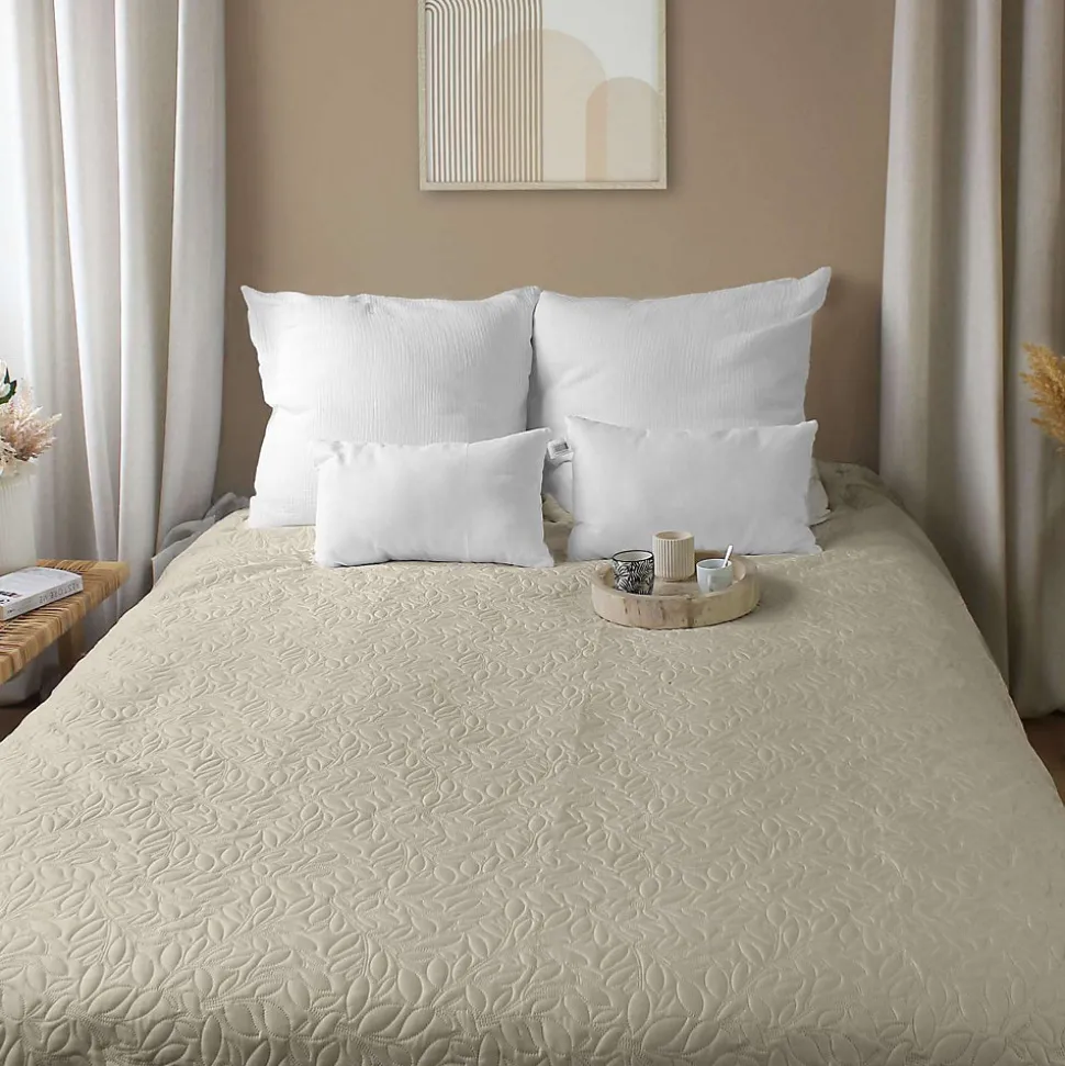 Couvre-lit à dessin floral - 240 x 220 cm