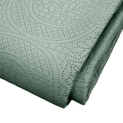 Couvre-lit 2 personnes microfibre 220x240 + 2 housses de coussins