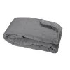 Couvre-Lit en microfibre matelassée (240x220 cm - Ardoise)