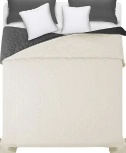 COUVRE-LIT TUTUMI DIAMANTE 200X220 GREY