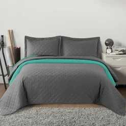 COUVRE-LIT TUTUMI INEZ 220X240 GREY MINT