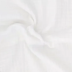 Couvre-lit 150x200 cm coton collection PAROS blanc neige