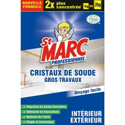 Cristaux de soude gros travaux St Marc professionnel 1kg