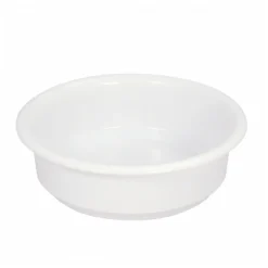 Cuvette alimentaire ronde emboitable 4,5 L - blanc