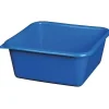 Cuvette carrée - 32 cm - 8. 5 L - bleu