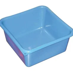 Cuvette carrée - 38 cm - 15 L - bleu