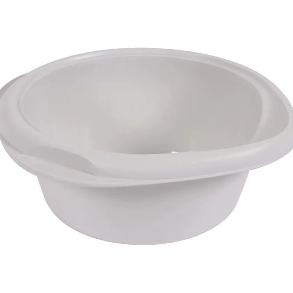 Cuvette ronde - D: 36.6 cm - 7.6 L - blanc cérusé