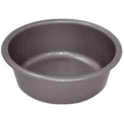 Cuvette ronde - D: 32 cm - H 11 cm - 5 L - gris