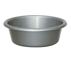 Cuvette ronde grise 6,5L Ø36 x H. 12 cm