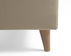 Dali - cadre de lit - 140x190 - en velours - Best Mobilier