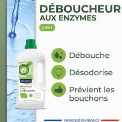 Déboucheur 3 en 1 aux enzymes SoluVert Starwax 1L