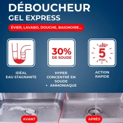 Déboucheur express canalisations Starwax 1L
