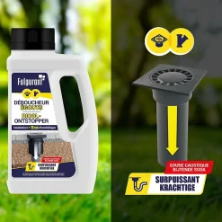 Déboucheur égouts surpuissant Fulgurant 500g
