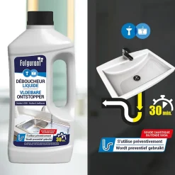 Déboucheur soude caustique Fulgurant 1L