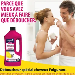 Déboucheur spécial cheveux Fulgurant 800ml
