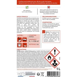 Décapant cire tomettes et terres cuites Starwax 1L