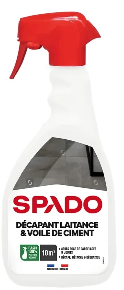 Décapant laitance et voile de ciment Spado professionnel 500ml