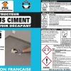 Décapant Résidus de Ciment 3L - Nettoyant Puissant Ciment et Laitance - Usage Intérieur/Extérieur Sols, Murs et Façades