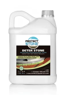 Décapant Voile de Ciment et mousse Nettoyant puissant pour Pierre Naturelle, Marbre, Carrelage, Béton Int/Ext 5L (100m²)