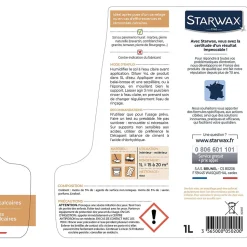 Décapant voiles de ciment marbre et pierres naturelles Starwax 1L