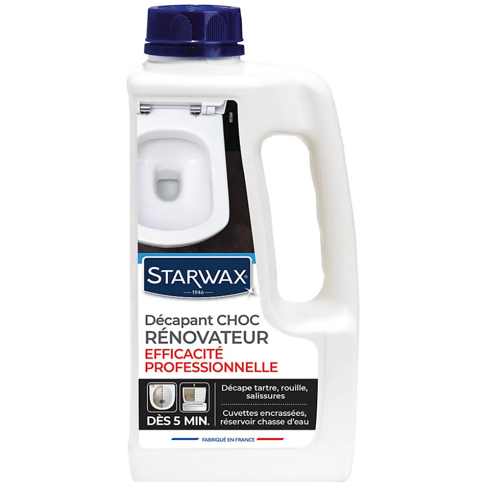 Décapant WC choc rénovateur Starwax 1L
