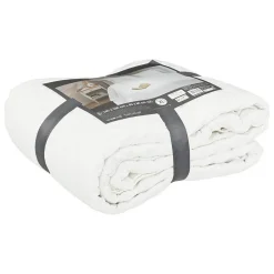 Dessus de lit Kalia 240x260cm blanc - Atmosphera