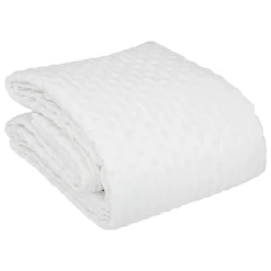 Dessus de lit Kalia 240x260cm blanc - Atmosphera