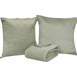 Dessus de lit Lilou vert céladon 260x240cm - Atmosphera