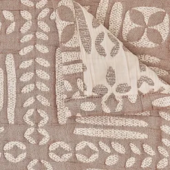 Dessus de lit Nuvia terracotta 260x240cm - Atmosphera