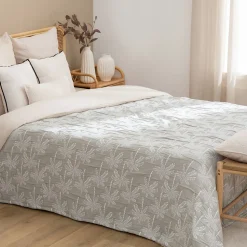 Dessus de lit Nuvia vert céladon 260x240cm - Atmosphera