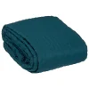 Dessus de lit 240x260 Kalia bleu + 2 taies