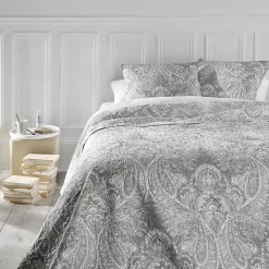 Dessus de lit 240x260 Marie Gris.