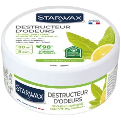Destructeur d'odeurs verveine citronnée 300g Starwax