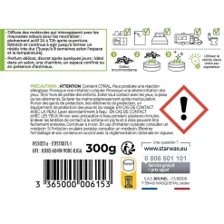 Destructeur d'odeurs verveine citronnée 300g Starwax