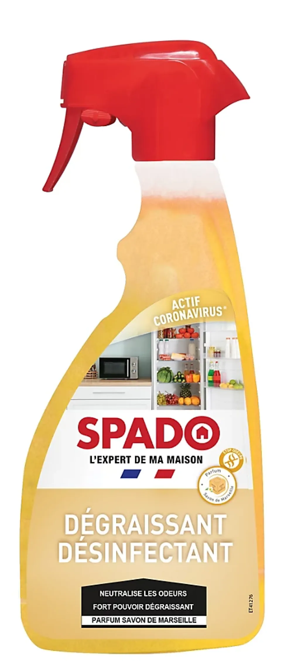 Dégraissant désinfectant cuisine Spado 500ml