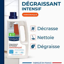 Dégraissant intensif ammoniaqué multi-usages Starwax 1L