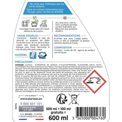 Dégraissant surpuissant Starwax 500ml + 20% gratuit