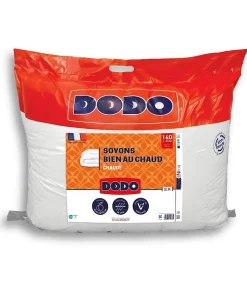 DODO - Couette - Bien au chaud - 140 x 200 - 400g/m² - VOLUPT'AIR - Blanc