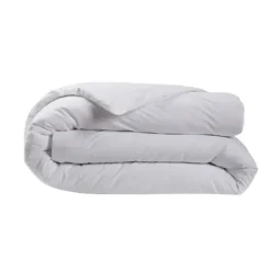 DODO - Housse de couette - 260x240 cm - Coton - Antibactérien - Blanc - Fabriqué en France