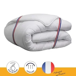 DODO Couette tempérée Country - 220 x 240 cm - Blanc